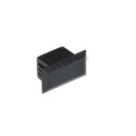 Dust cap for duplex LC optical adapter