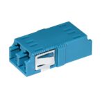 Optical adapter LC female – LC female Duplex without flange