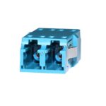 Optical adapter LC female – LC female Duplex without flange